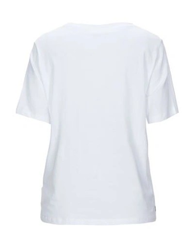 Shop Freddy Woman T-shirt White Size Xs Cotton