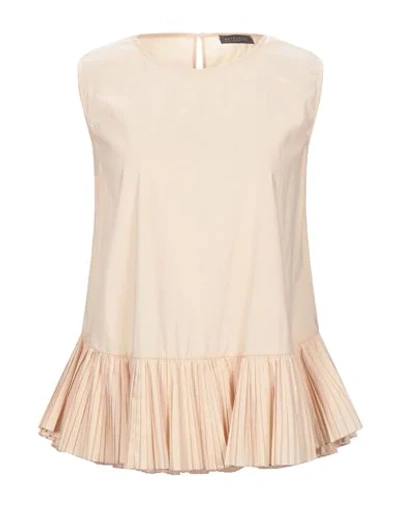 Shop Antonelli Woman Top Light Pink Size 6 Cotton, Polyester