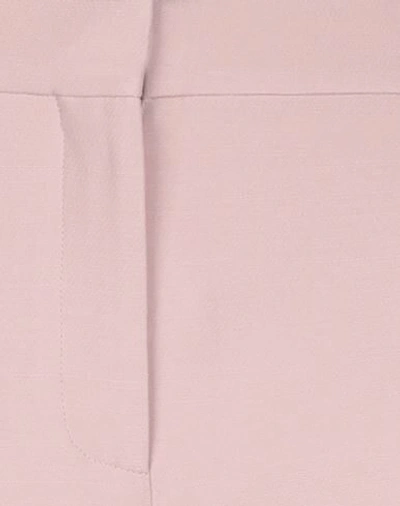 Shop Valentino Garavani Woman Pants Pink Size 10 Virgin Wool, Silk