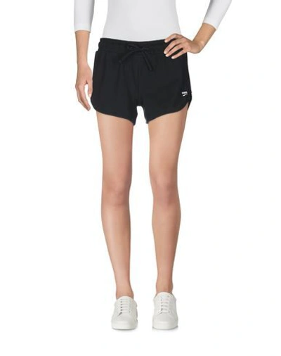 Shop Puma Woman Shorts & Bermuda Shorts Black Size L Cotton