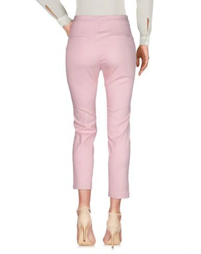 Shop Barba Napoli Woman Pants Fuchsia Size 6 Cotton, Polyamide, Elastane In Pink