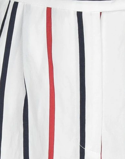 Shop Manila Grace Woman Pants White Size 6 Viscose, Polyester