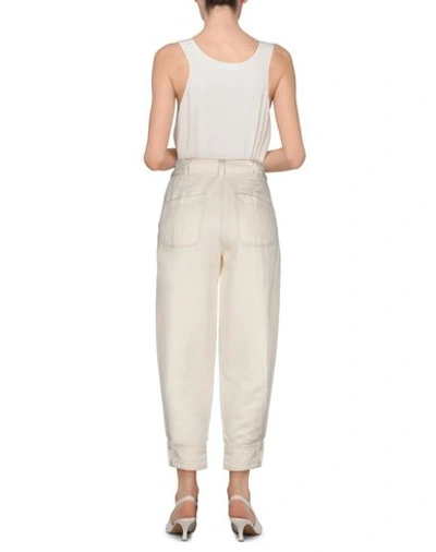 Shop Ulla Johnson Casual Pants In Ivory