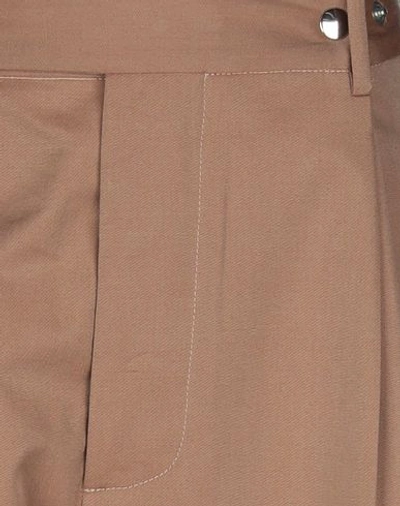 Shop Mauro Grifoni Grifoni Woman Pants Khaki Size 8 Virgin Wool, Cotton In Beige