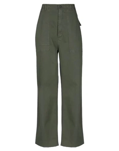 Shop Department 5 Woman Pants Military Green Size 30 Cotton, Elastane