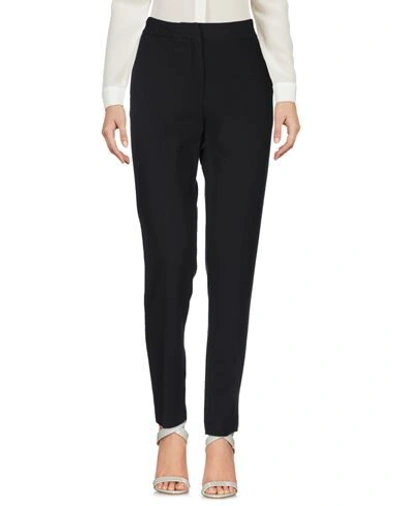 Manila Grace Woman Pants Black Size 12 Viscose, Wool, Elastane In Black