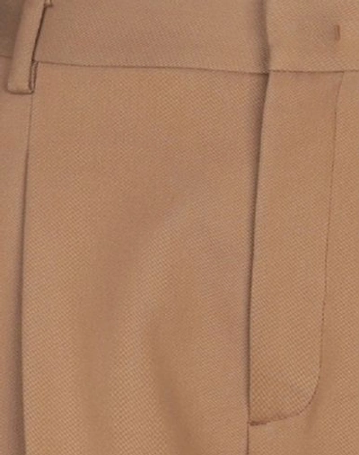 Shop Red Valentino Woman Pants Camel Size 2 Cotton, Virgin Wool In Beige