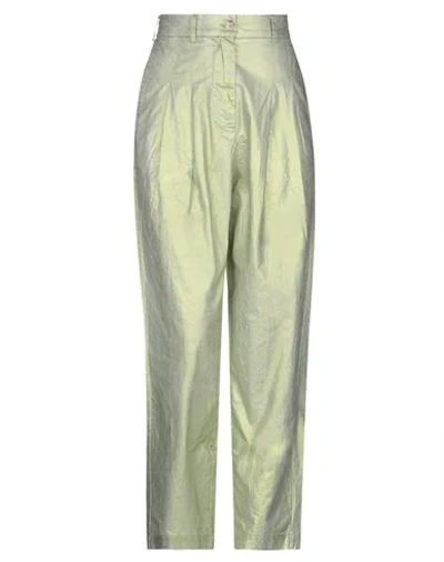 8pm 8 Pm Trousers Cropped Women Pistachio In Green