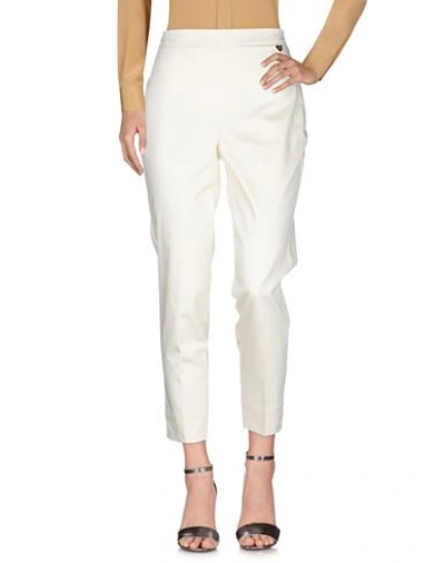 Twinset Casual Pants In Ivory