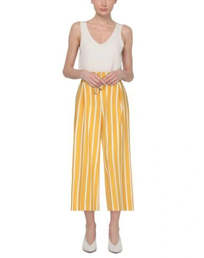 Clips Pants In Yellow