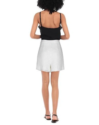 Semicouture Woman Shorts & Bermuda Shorts White Size 10 Polyester In White