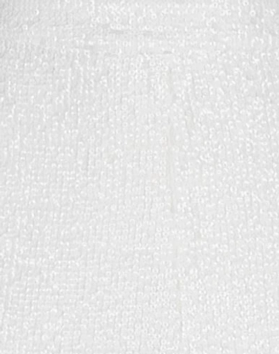 Shop Semicouture Woman Shorts & Bermuda Shorts White Size 10 Polyester