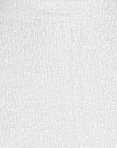 Semicouture Woman Shorts & Bermuda Shorts White Size 10 Polyester In White