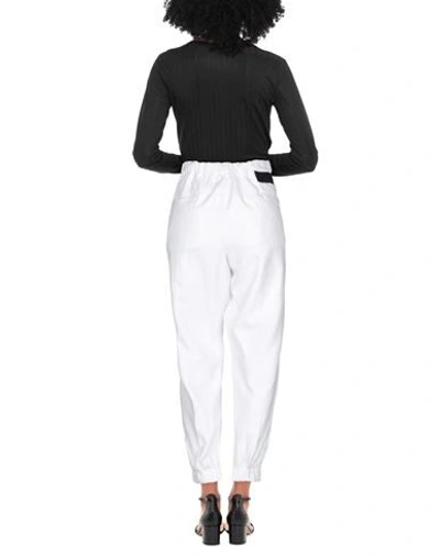 Shop Alessandro Dell'acqua Woman Pants White Size 2 Cotton, Linen, Elastane