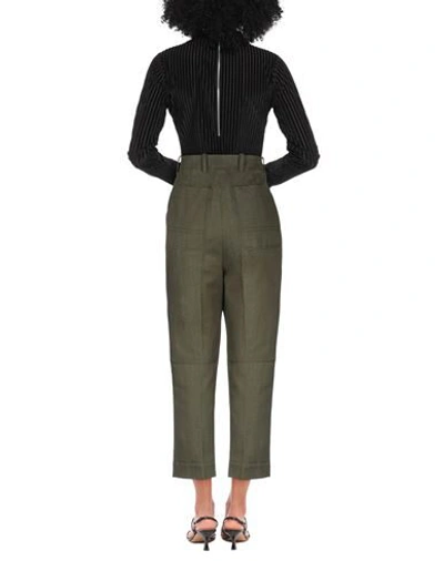 Shop Colville Woman Jeans Military Green Size 8 Cotton, Linen