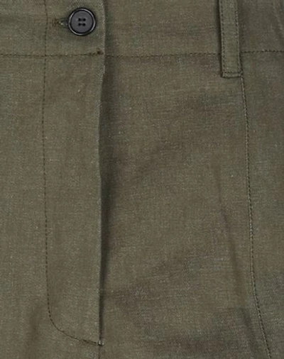 Shop Colville Woman Jeans Military Green Size 8 Cotton, Linen