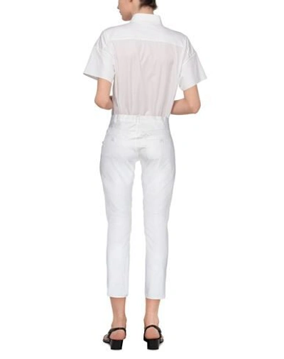 Shop Mauro Grifoni Pants In White