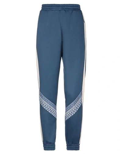 Shop C-clique Woman Pants Blue Size M Polyester, Cotton