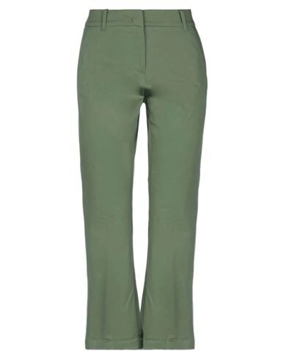 Shop Department 5 Woman Pants Military Green Size 29 Cotton, Elastane