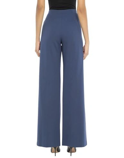 Shop Semicouture Woman Pants Pastel Blue Size 6 Viscose, Polyamide, Elastane