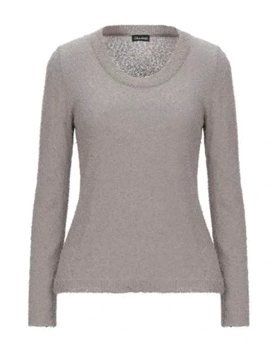 Shop Charlott Sweaters In Grey