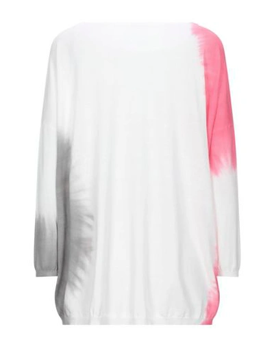 Shop Kangra Cashmere Kangra Woman Sweater Ivory Size 8 Cotton In White