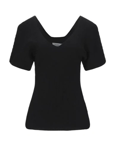Shop Slowear Zanone Woman Sweater Black Size 10 Viscose, Polyester