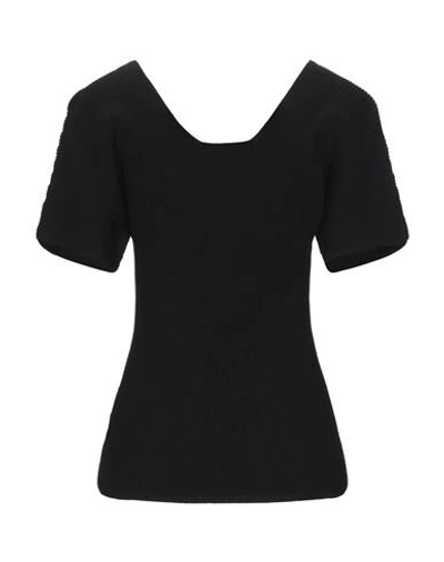 Shop Slowear Zanone Woman Sweater Black Size 10 Viscose, Polyester