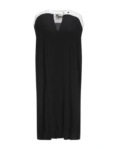 Shop 8pm Woman Midi Dress Black Size M Acetate, Silk