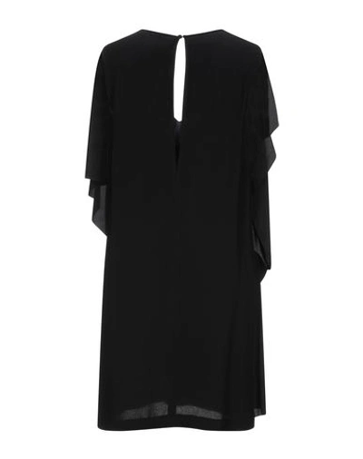 Shop Federica Tosi Woman Mini Dress Black Size 4 Viscose