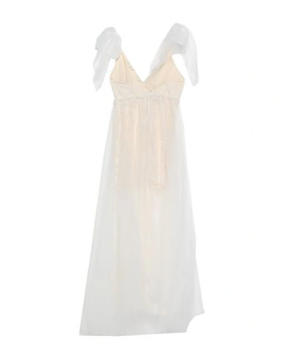 Shop Aniye By Woman Maxi Dress Ivory Size L Polyamide, Cotton In White