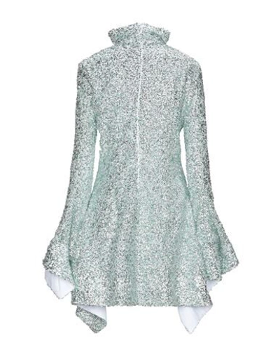 Shop Halpern Woman Mini Dress Emerald Green Size 6 Polyester