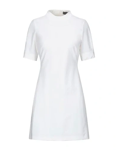 Shop Alessandro Dell'acqua Short Dresses In White