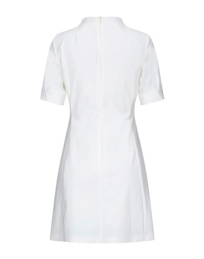 Shop Alessandro Dell'acqua Short Dresses In White