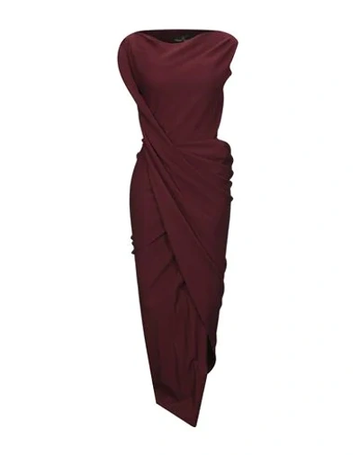 Shop Vivienne Westwood Anglomania Long Dresses In Maroon