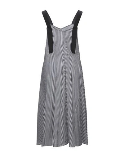 Shop Sportmax Code 3/4 Length Dresses In Steel Grey