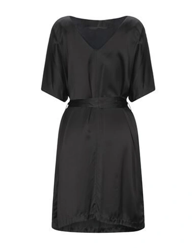 Shop Mauro Grifoni Grifoni Woman Midi Dress Black Size 10 Viscose