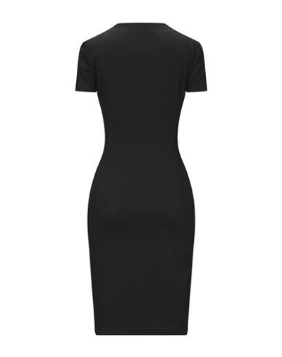 Frankie Morello Midi Dresses In Black
