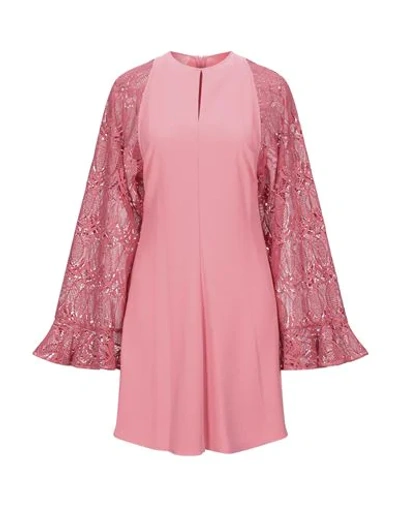 Giamba Short Dresses In Pink