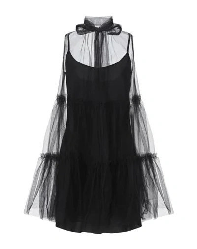 Shop Brognano Woman Mini Dress Black Size 4 Polyamide