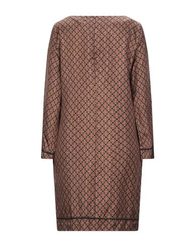 Momoní Short Dress In Military Green