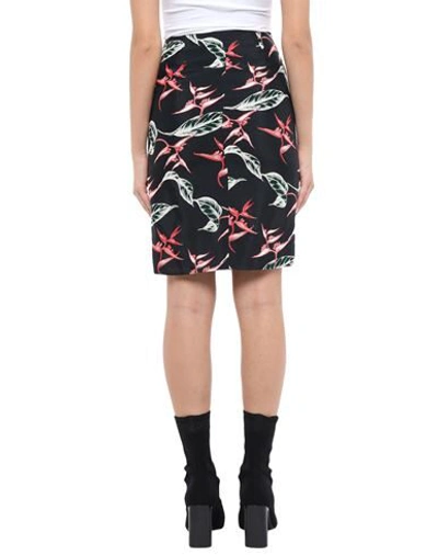 Dondup All-over Print Skirt In Black