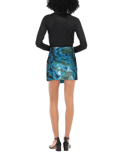 Shop Alberta Ferretti Mini Skirts In Azure