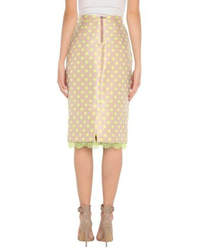 Shop Marco Bologna Woman Midi Skirt Beige Size 12 Polyester