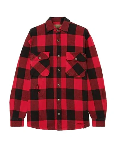 Shop Madeworn Shirts In Red