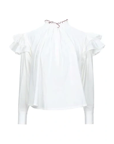 Shop Valentine Gauthier Blouses In White