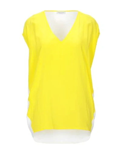 Shop Gran Sasso Blouses In Yellow