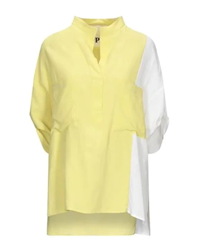 Shop 8pm Blouses In Yellow