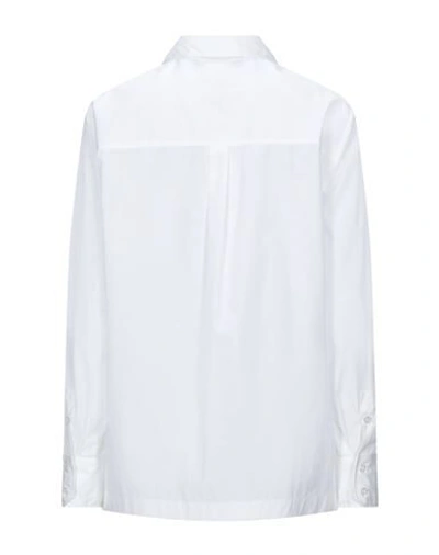 Shop Sportmax Code Shirts In White