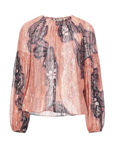 Shop Ulla Johnson Blouses In Coral